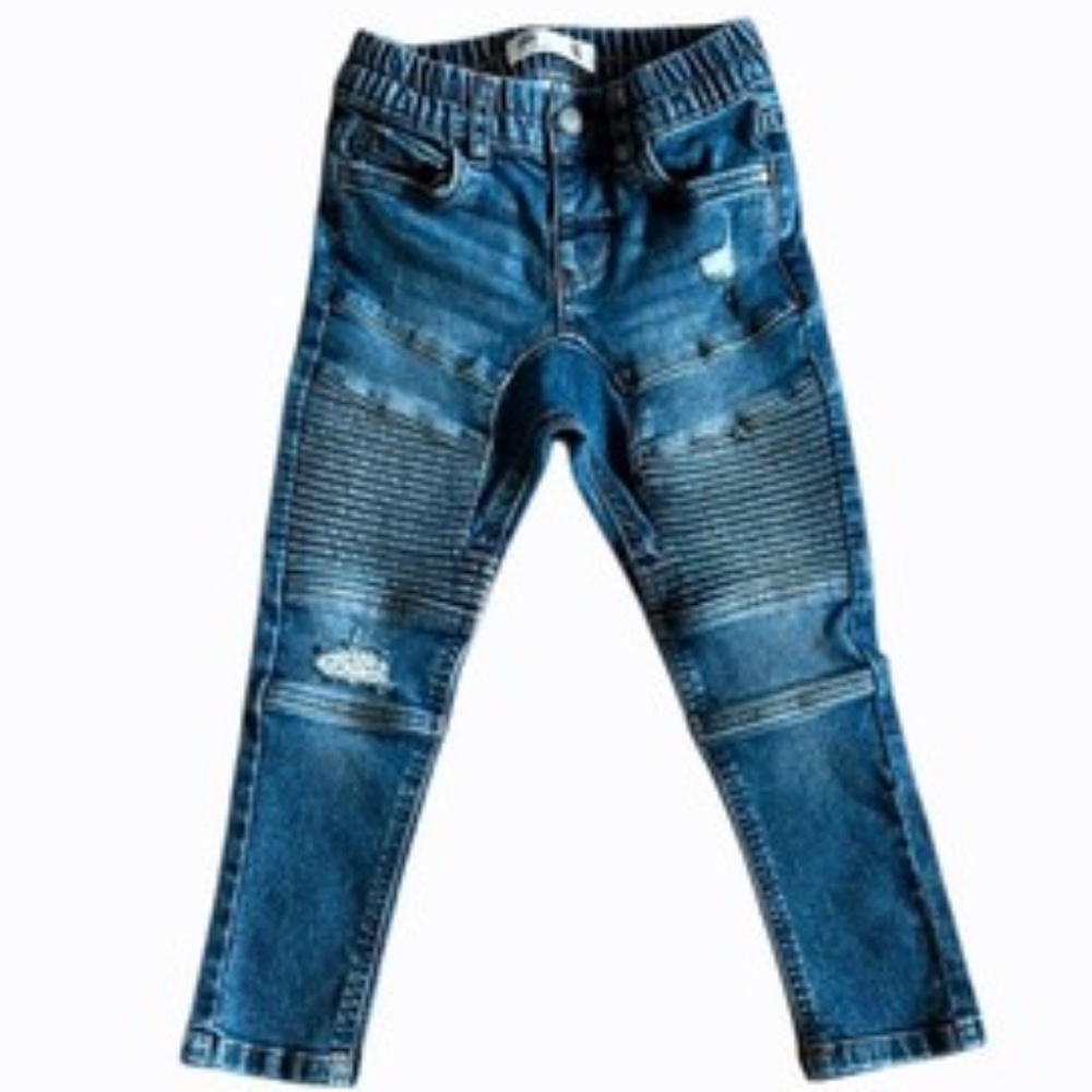 Cotton On Boys Blue Stretch Denim Jeans Size 4 Pants Toddler